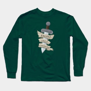 Fight Like A Gherkin Long Sleeve T-Shirt